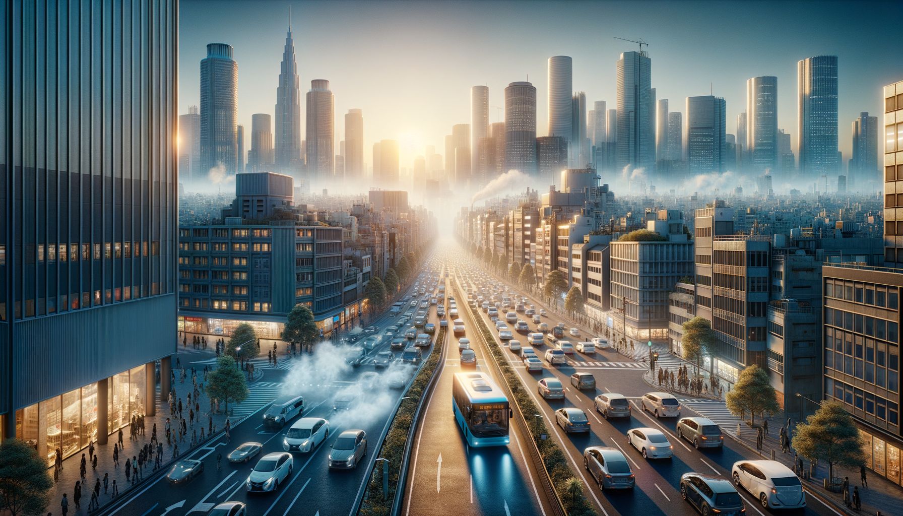 Maßnahmen zur Verbesserung der Luftqualität in Städten